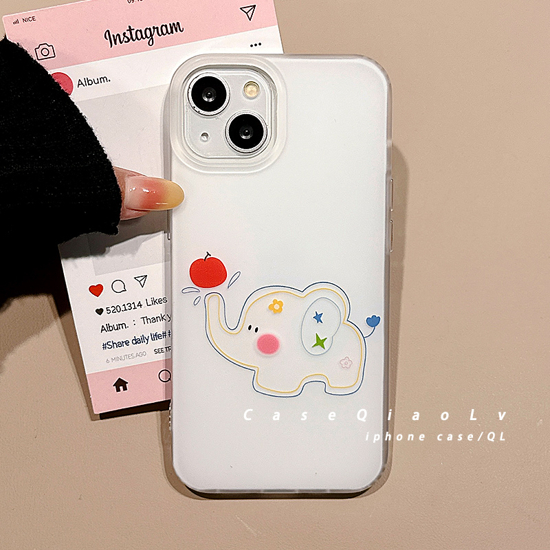 适用于iPhone亚克力可爱手机壳