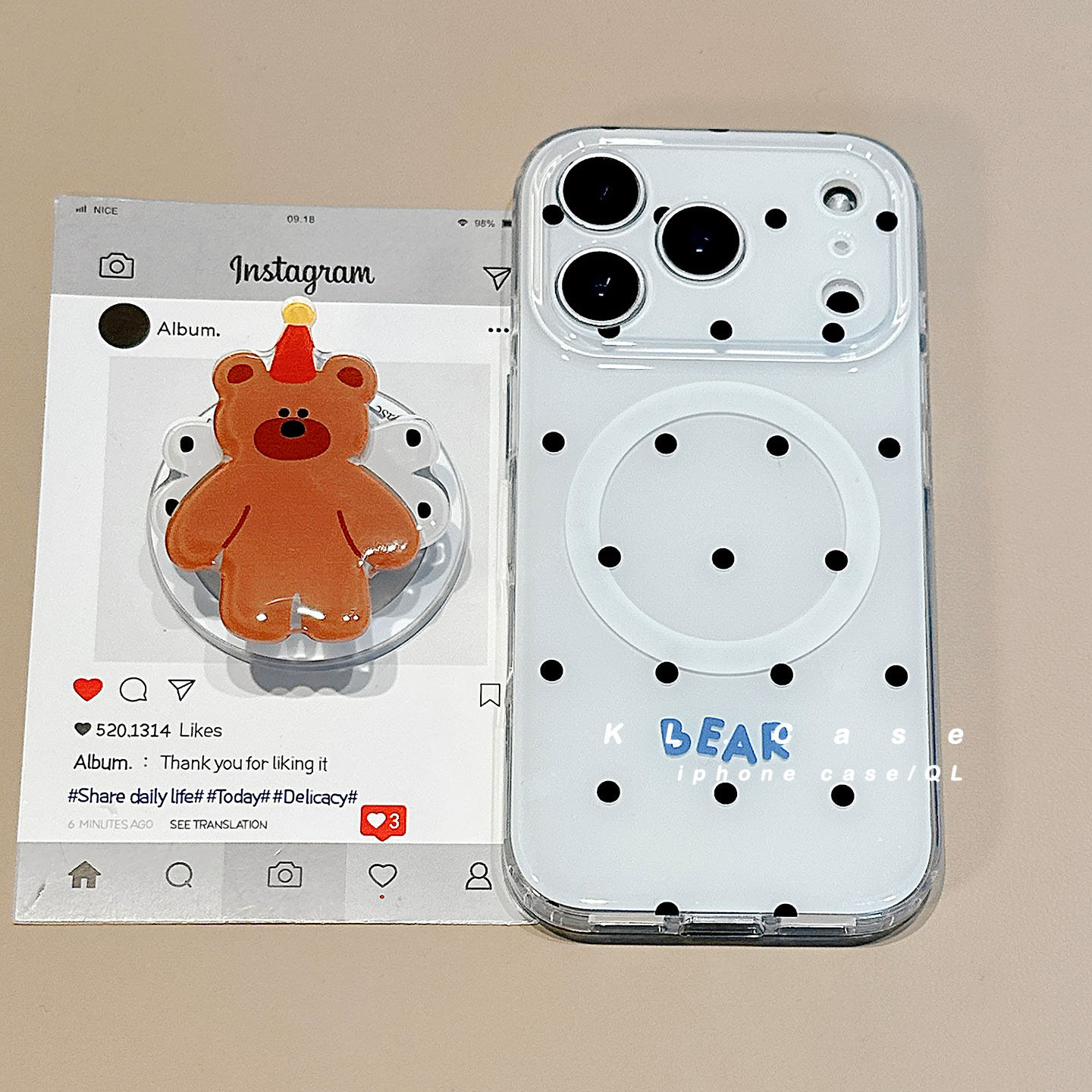 适用于iPhone亚克力ins手机壳