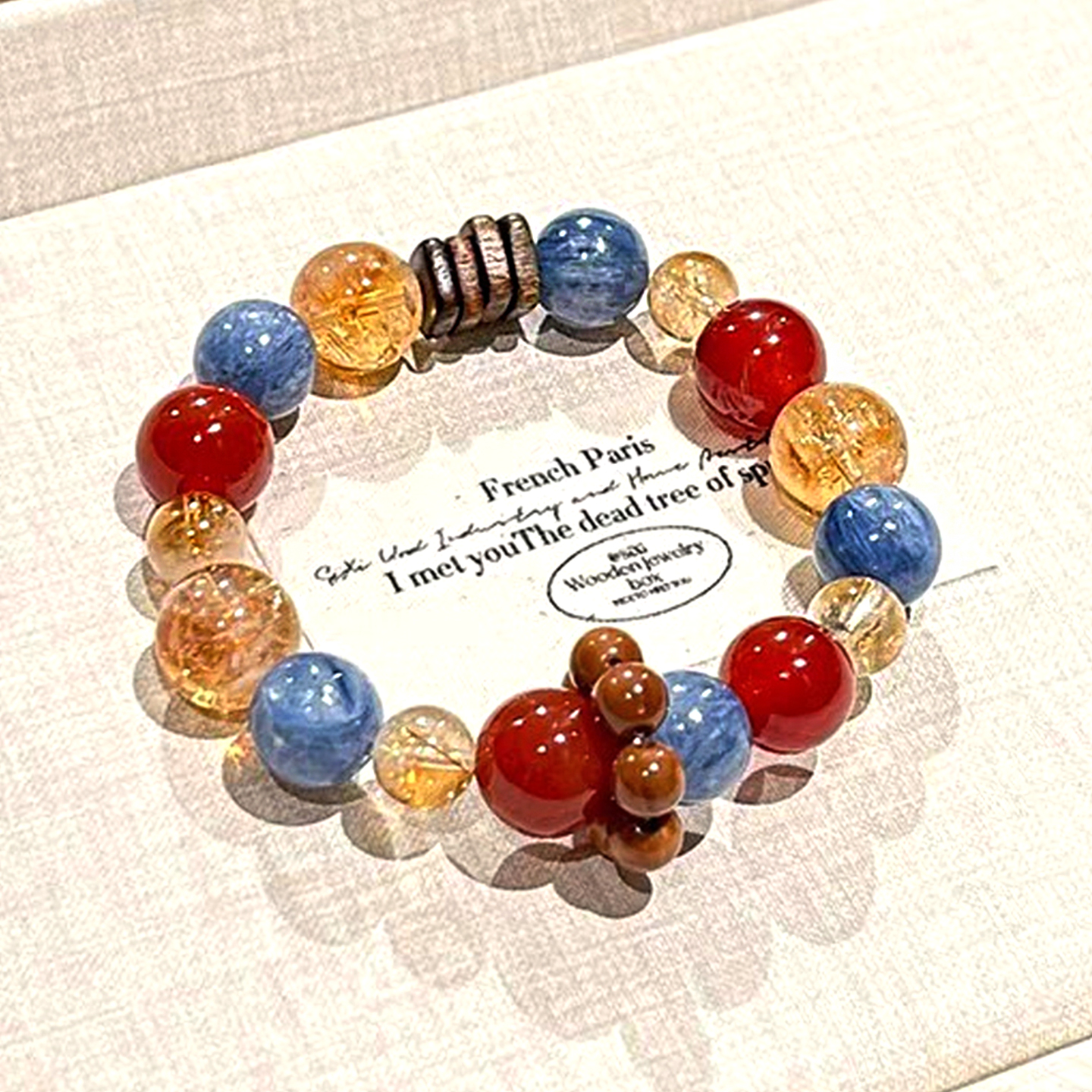 多宝水晶招财转运高级感手串