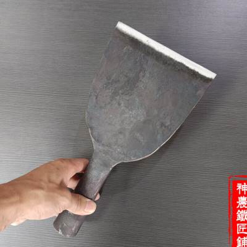 铲子树皮铲钢铲手工锻打铲子清洁铲子剁辣椒铲铲竹子铲墙面装修铲