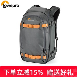 乐摄宝Lowepro Whistler BP 350 AW/450AW II威斯乐通勤旅行双肩背包大容量摄影包无人机微单反户外相机包
