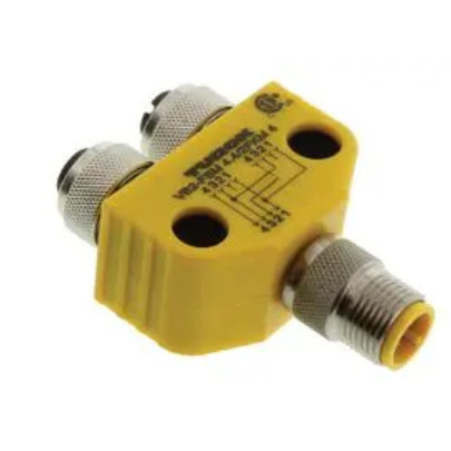 TURCK 传感器分配器进口原装连接器VB2-FSM 4.4/2FKM 4全新原装