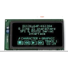 发光LED显示器GU126X64F-K612A4进口原装优势热卖 旺询价优