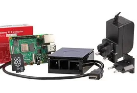 RPI4-MODB HDMISK-BLK4GB  Raspberry Pi 4B入门套件, 4GB RAM,