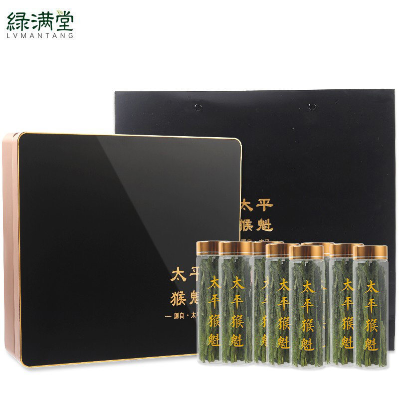 绿满堂 太平猴魁 绿茶茶叶2023新茶雨前特级手工捏尖100克礼盒装怎么样,好用不?