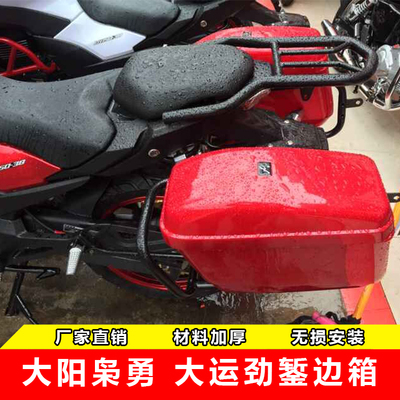 大阳枭勇DY150-38大运劲錾150-29改装边箱侧箱尾箱支架后货架配件