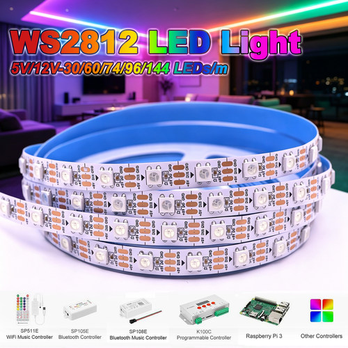 WS2812B可寻址RGB像素灯带