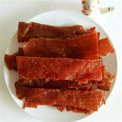 散称猪肉脯500克靖江特产休闲零食猪肉干包邮