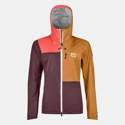 3L ORTLER JACKET ORTOVOX女士3L硬壳 轻量级滑雪服 高山功能服装