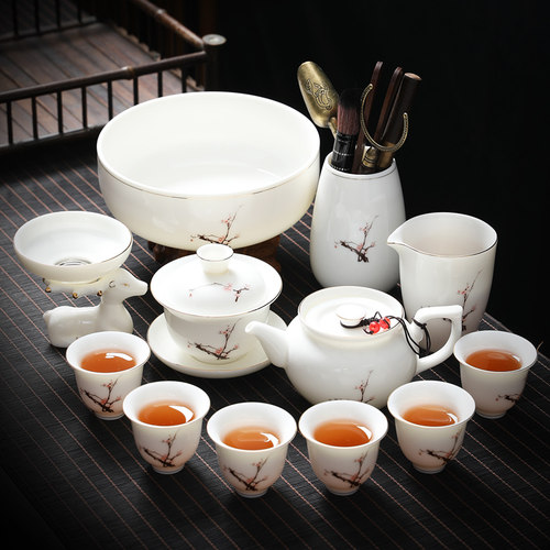 高档不烫手不吸茶渍茶具套装