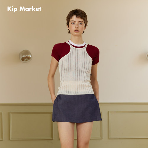 KipMarket亚麻天丝Mini裙裤