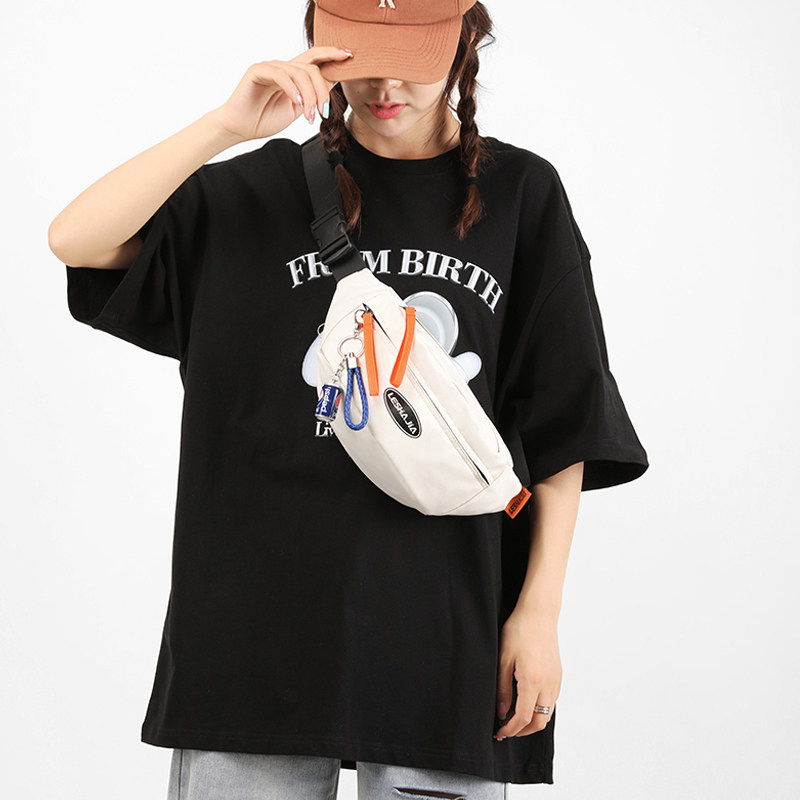 斜挎包男新款潮牌休闲男包单肩包时尚百搭挎包男士包包运动胸包女