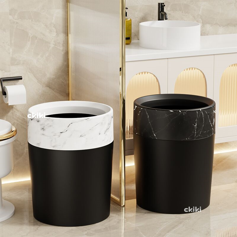 垃圾桶家用无盖大敞口轻松投掷