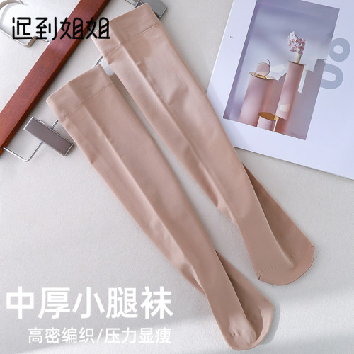 （2双）高密春秋中厚中筒小腿袜