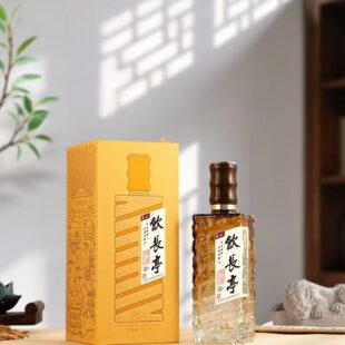 饮长亭匠心 白酒纯粮食酒酱香型白酒纯粮高粱酒老酒高度53度