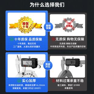 餐桌转盘铝合金底座家用大理石板玻璃圆桌转芯旋转轨道轴承转盘