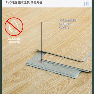 木地板卧室办公室防水酒店 深圳spc锁扣地板商用加厚pvc石塑卡扣式