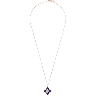 【节日礼物】ROBERTO COIN/珂瑛VENETIAN PRINCESS青金石钻石项链