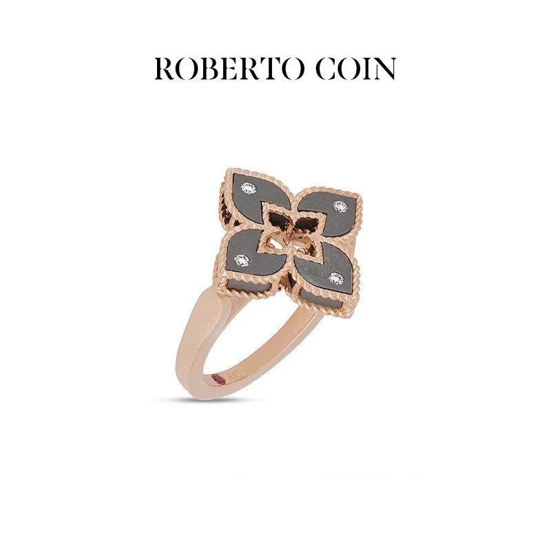 ROBERTO COIN/珂瑛VENETIAN PRINCESS 18k金钻石戒指