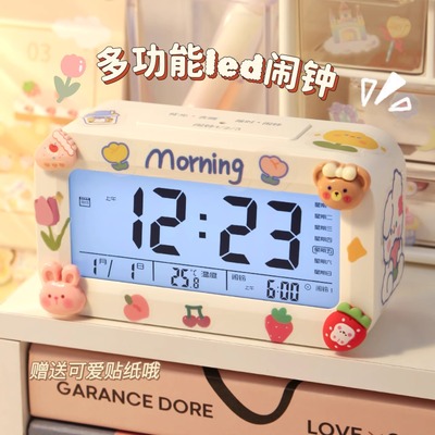 闹钟学生用儿童女孩起床专用