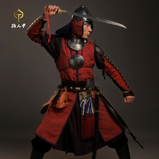 【路人甲】明边军布面甲 国甲 中国传统甲胄定制