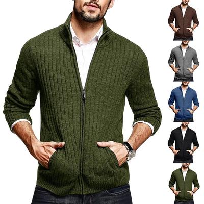 Turtleneck Men Fit Solid Half Clothing Mens Sleeve Slim