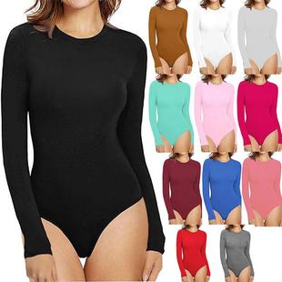 women girls ballet bodysuit dance costumes long solid