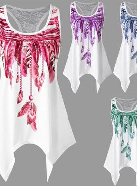 xl vest tunic weight light soft irregular neck summer