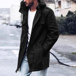 style fit casual fashionable jacket slim windbreaker Mens