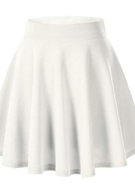 skirt skateboard mini casual skirt flared stretch versatile