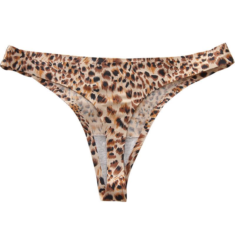 sports leopard women pants piece women of waist thong for - 封面