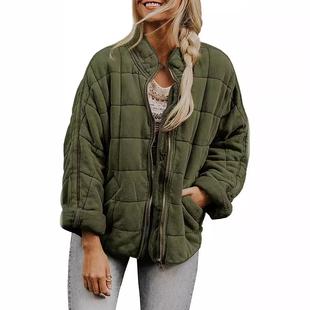jacket autumn ladies pocket coat winter