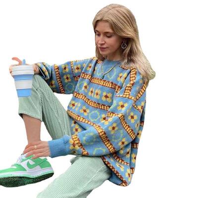 sweater men pullover anti-shrink sweater autumn men color