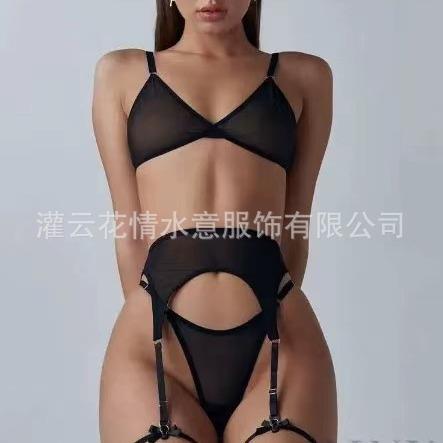 mesh underwire bra sheer women plus size vest crop wire