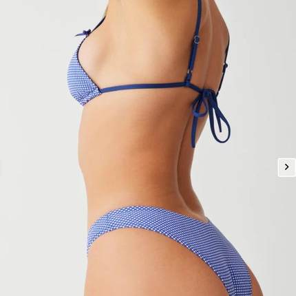 Swimsuit Bikini Plaid Bowknot Playful Sexy Bikini