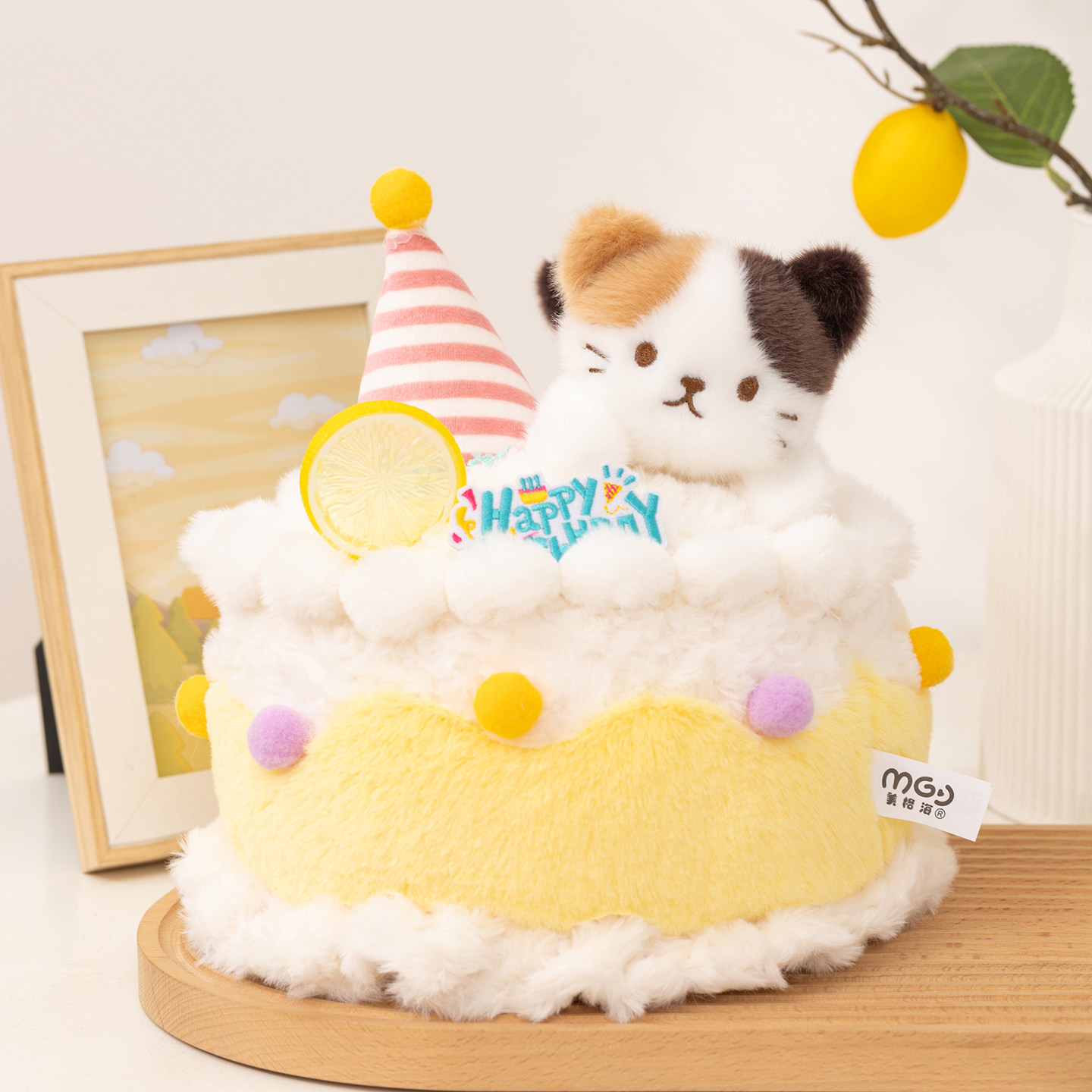 创意生日蛋糕玩偶生日礼物送女生朋友闺蜜儿童孩子实用高级感礼品