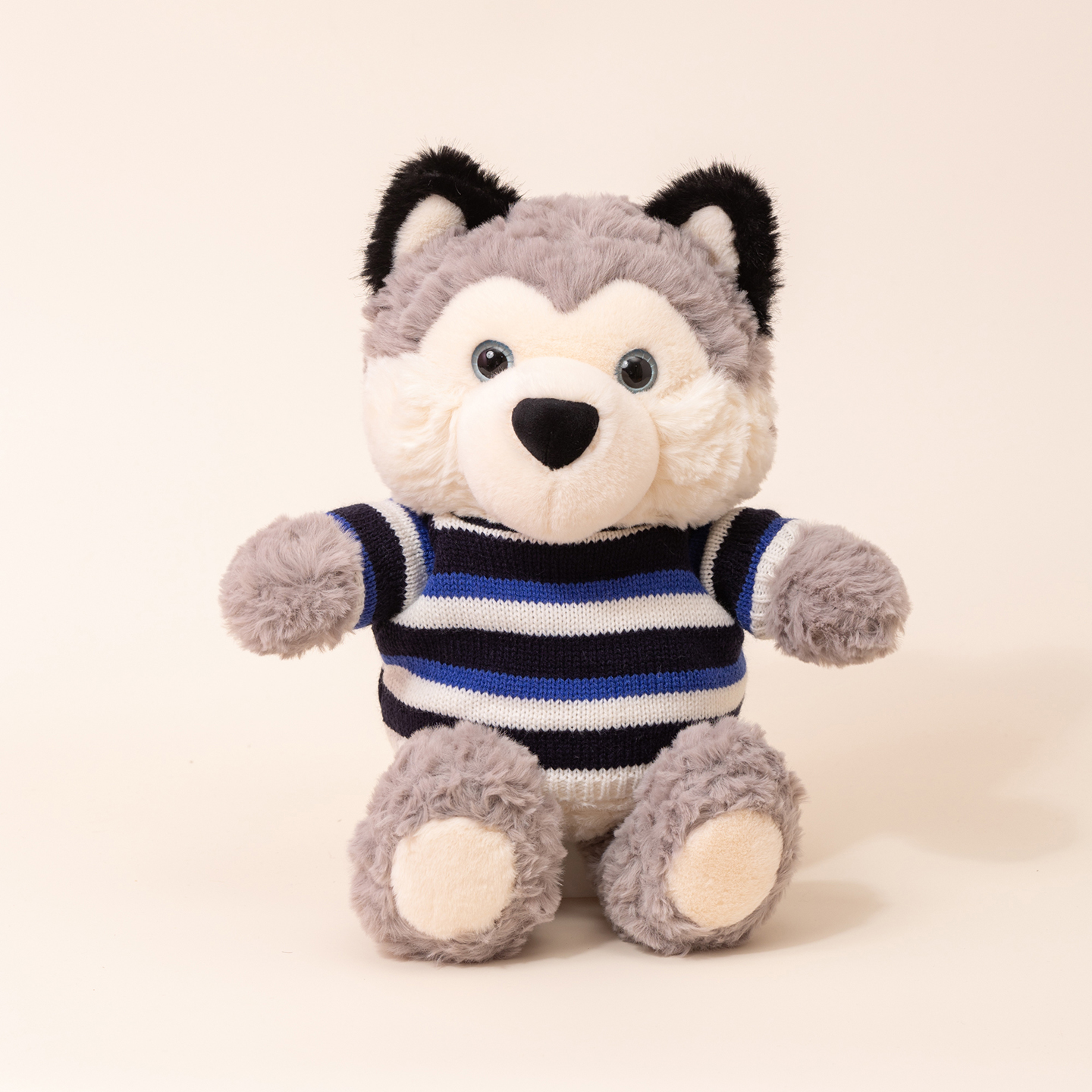 毛衣哈士奇公仔 可爱萌趣