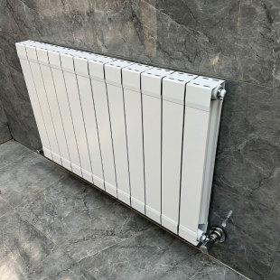 品尚铜铝复合暖气片家用水暖明装立式壁挂集中供取暖散热器片