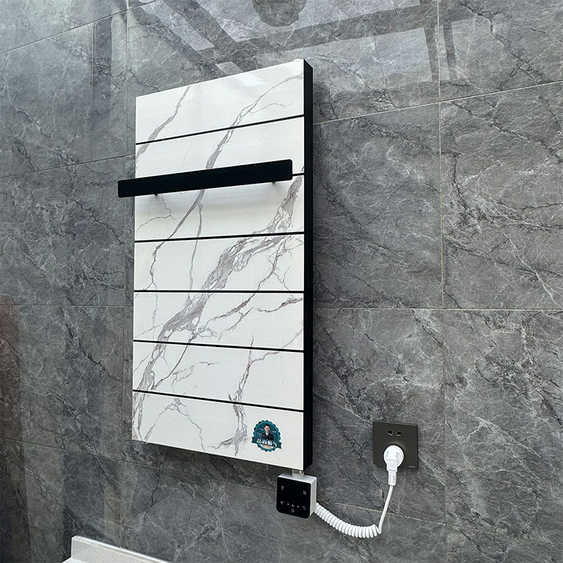 品尚铜铝复合电热毛巾架卫生间智能温控电热背篓暖气片电热毛巾架