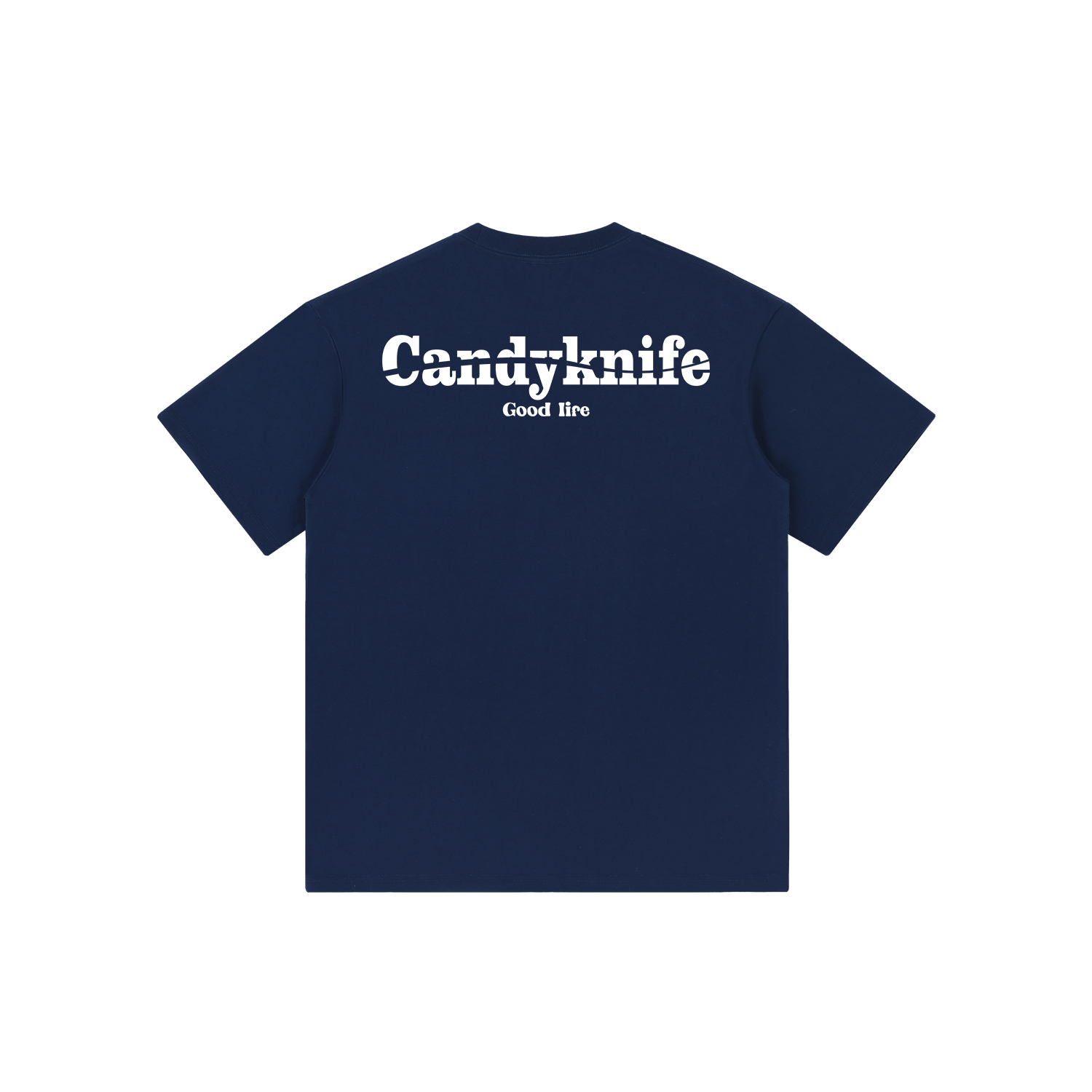 CANDYKNIFE原创男女同款字母logo美式休闲字母印花短袖T恤男上衣