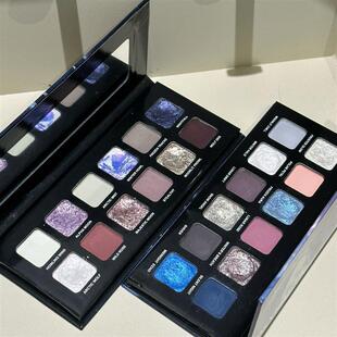 十二色狼月色系眼影高光提亮珠光爆闪哑光新款平价化妆师推荐粉状