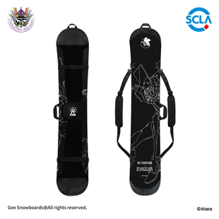 EVA x Gee snowboards联名 新世纪福音战士滑雪单板饺子皮收纳包