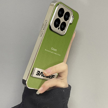 简单英文适用小米15手机壳14保护套13软边15ultra电镀小羊皮14pro硅胶超薄镜头全包防摔新款女生高级感外壳mi