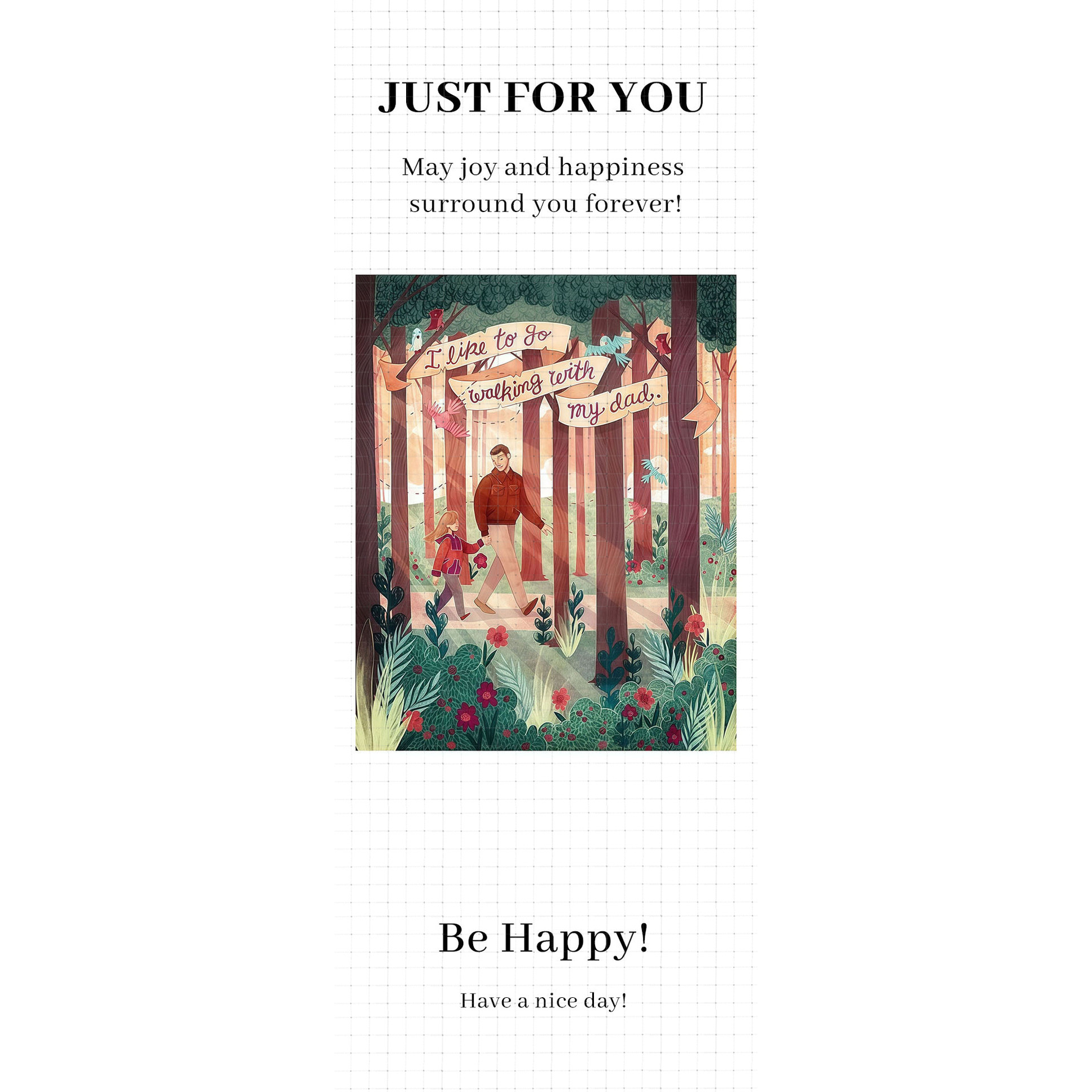 gytz5813父亲节通用迷你超大不干胶贴纸定制封口贴空白可手写