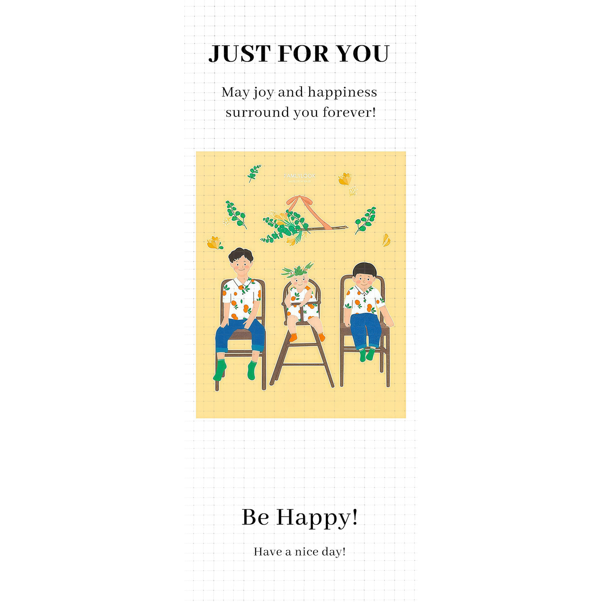 gytz5736父亲节通用迷你超大不干胶贴纸定制封口贴空白可手写