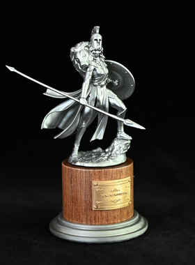 龙飞兔舞100MM家居装饰品 办公桌树脂摆件 斯巴达勇士LTCP-253/3D