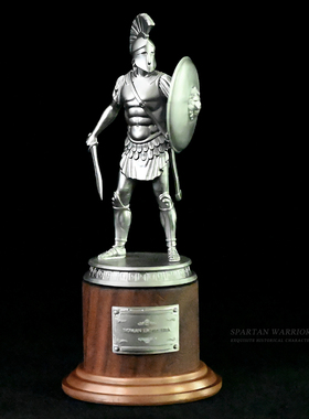110MM斯巴达武士摆件模型 家居办公饰品 树脂摆件LTCP-223/3D