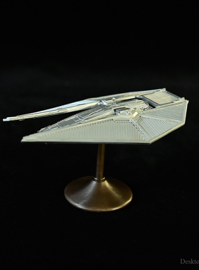 龙飞兔舞 50MM桌面摆件装饰品 星际战机C树脂小模型LTCP-333/3D