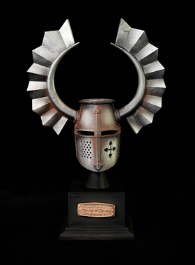 龙飞兔舞165MM家居装饰办公树脂摆件 欧洲骑士盔LTCP-260