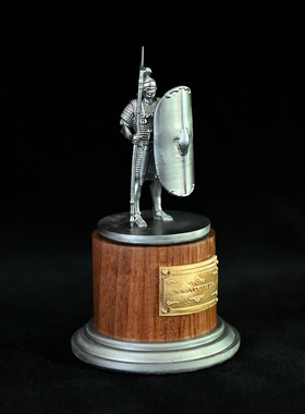 龙飞兔舞85MM家居装饰品 办公桌树脂摆件 斯巴达勇士LTCP-258/3D